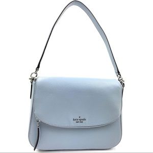 Kate Spade Pale Blue Jackson Medium Flap Shoulder bag